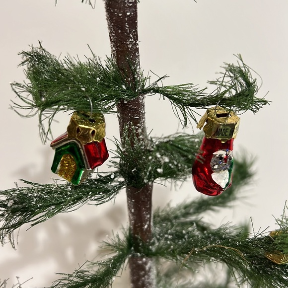 Midwest of Cannon Falls Folk Art Santa W/Bag Christmas Tree Xmas Ornaments - Picture 3 of 11